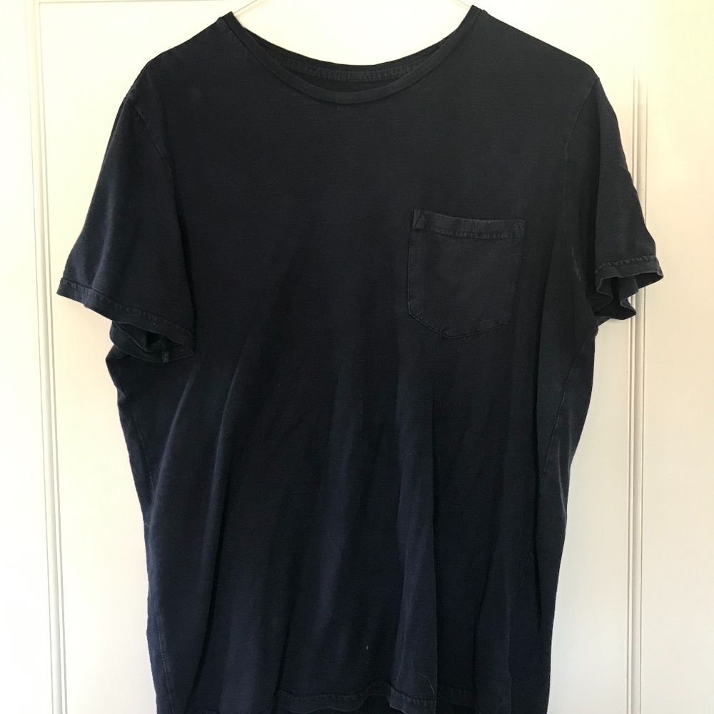 Blue Pocket Tee - Medium